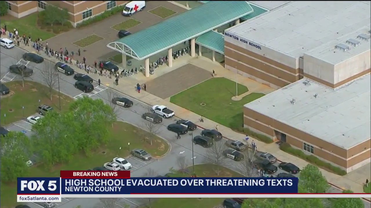Newton High School placed on lockdown because of threats | FOX 5 Atlanta
