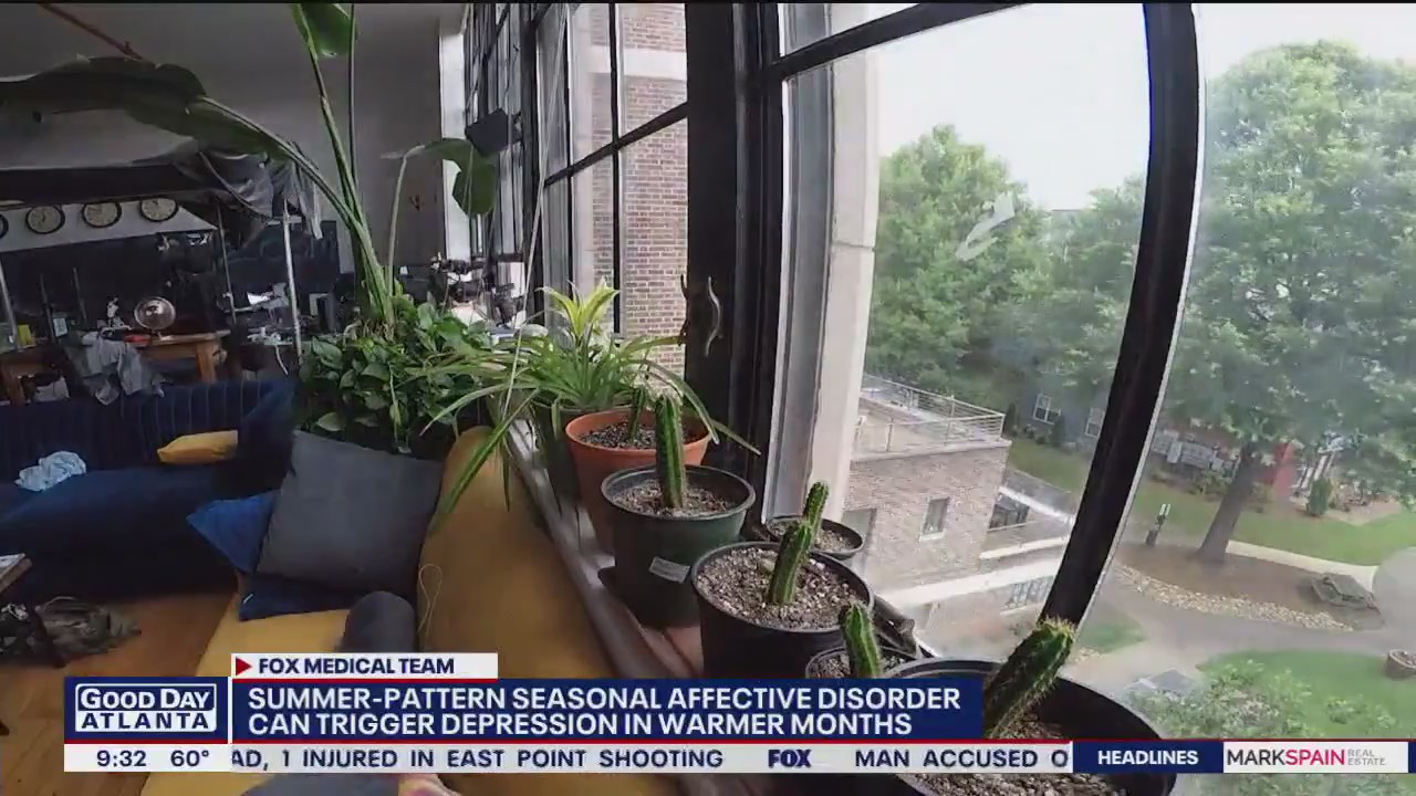 Seasonal Affective Disorder can trigger depression in warmer months