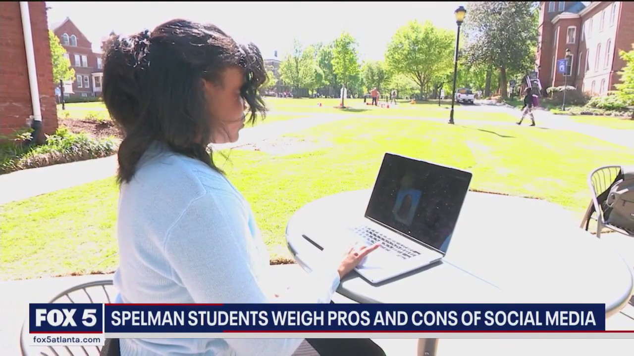 Spelman College student weighs pros and cons of social media