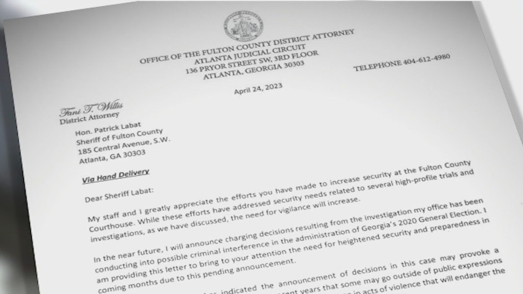 Fulton County DA requests security