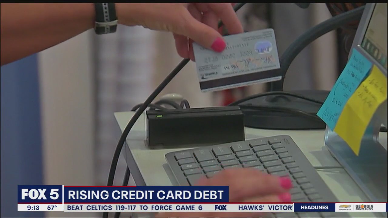 Record-high credit card debt causing woes for families