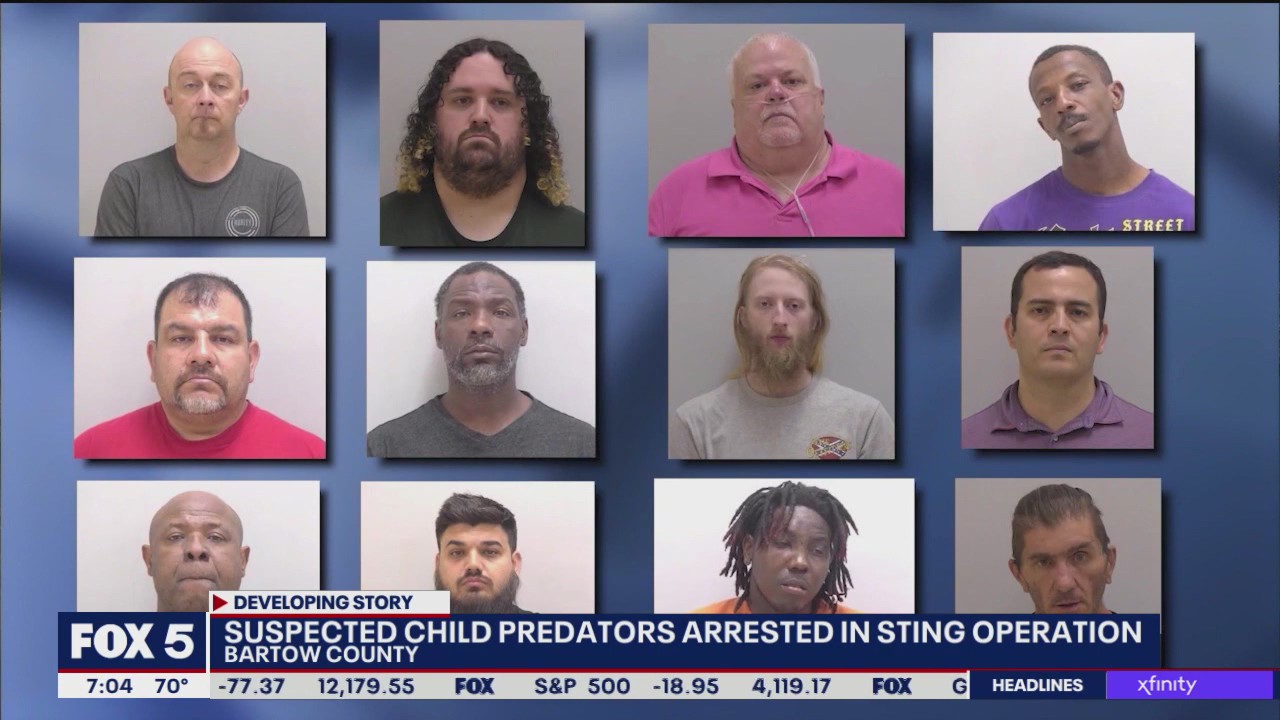 Suspected child predators arrested | FOX 5 Atlanta