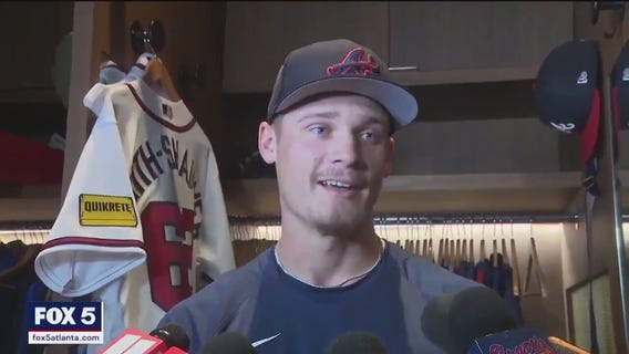 AJ Smith-Shawver taking it all in ahead of first start as a Brave