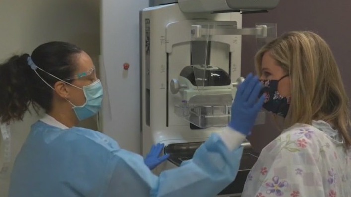 COVID vaccine & mammogram results