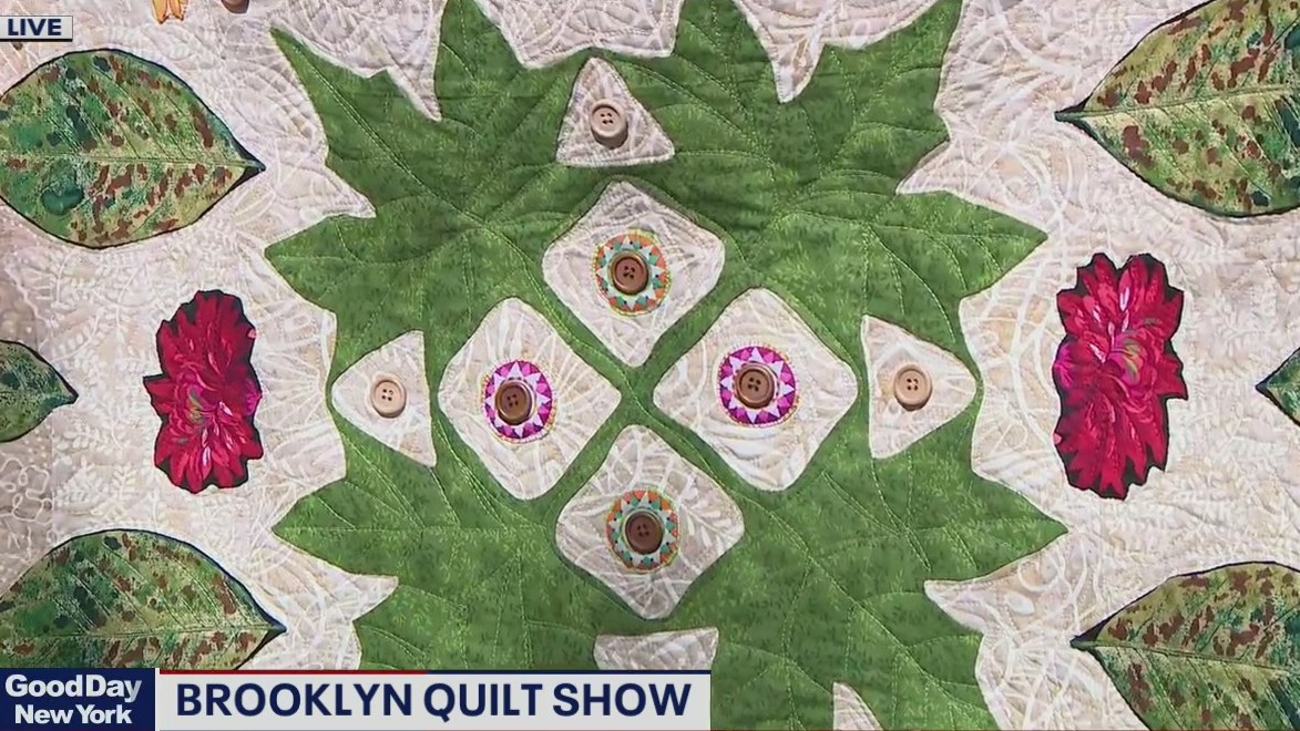 Quilt show in Brooklyn