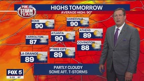 Wednesday evening forecast