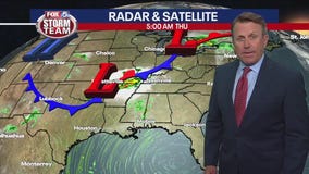 Thursday morning weather forecast