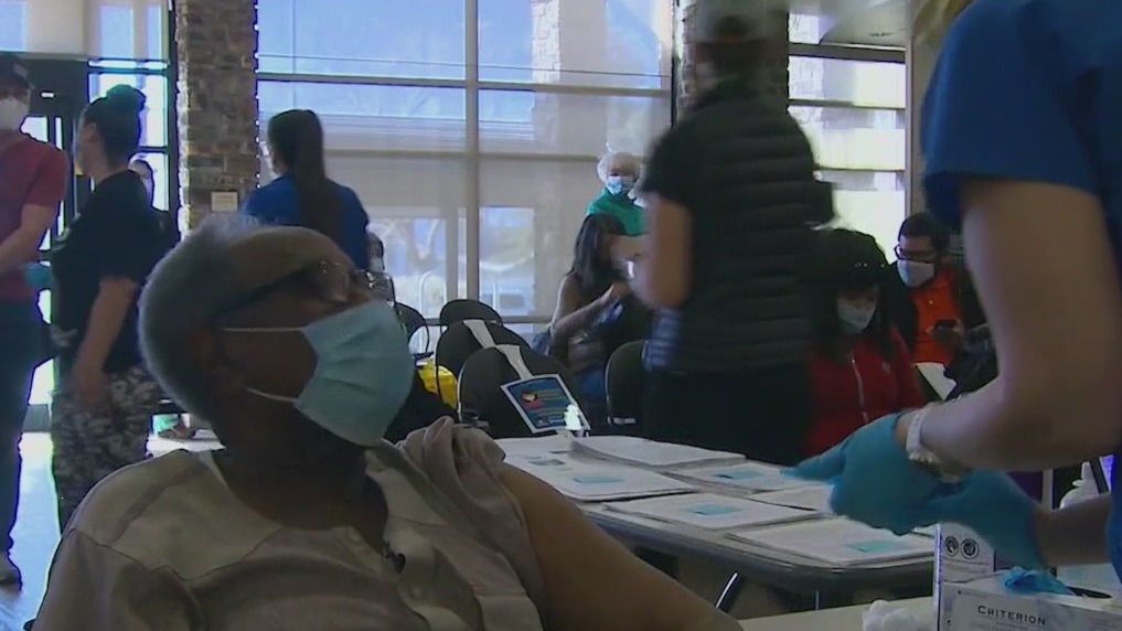 Newark vaccination rate low