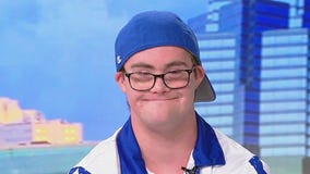 Caleb Guy on his Special Olympics wins