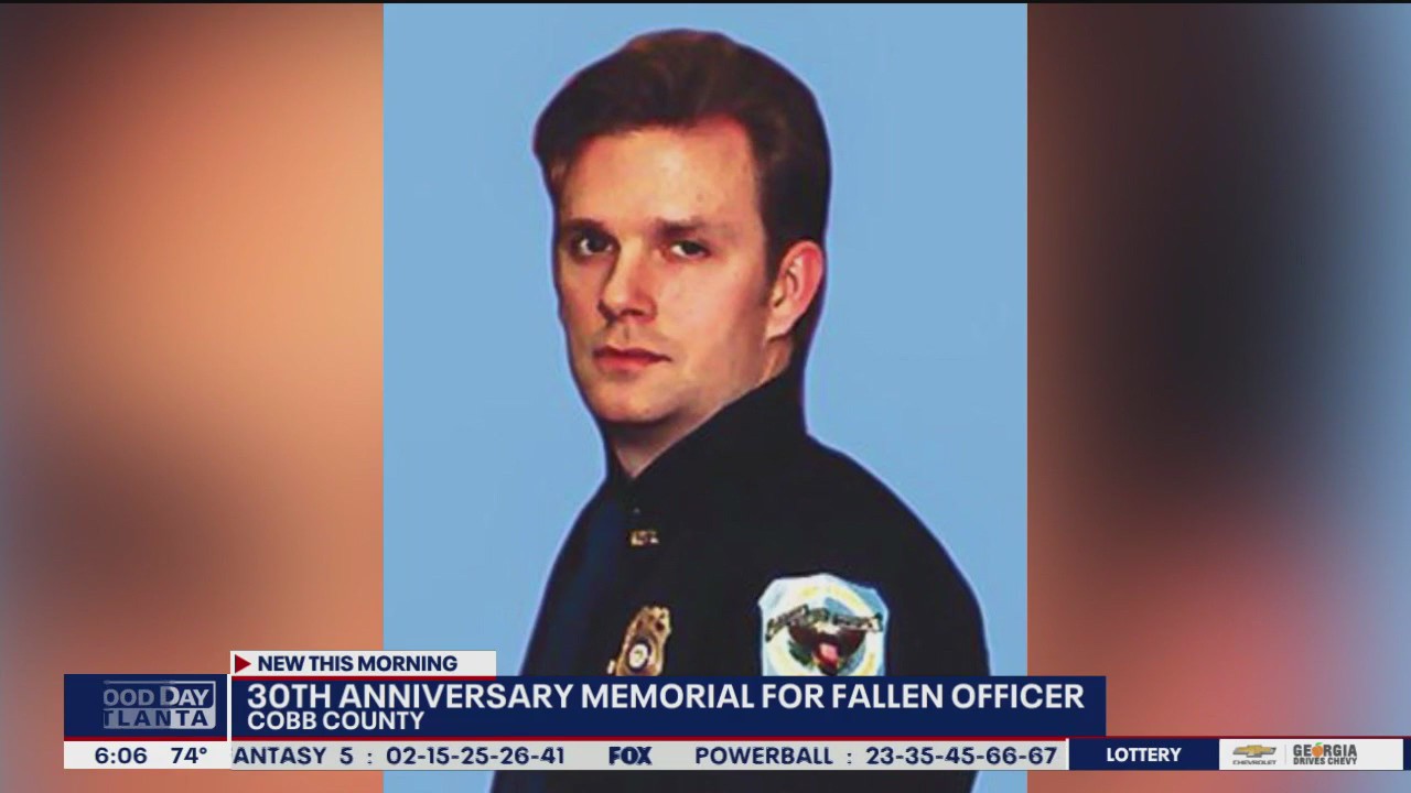 Cobb County remembers fallen officer | FOX 5 Atlanta