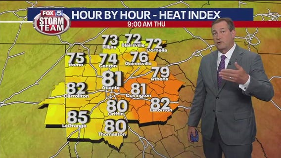 Wednesday evening forecast