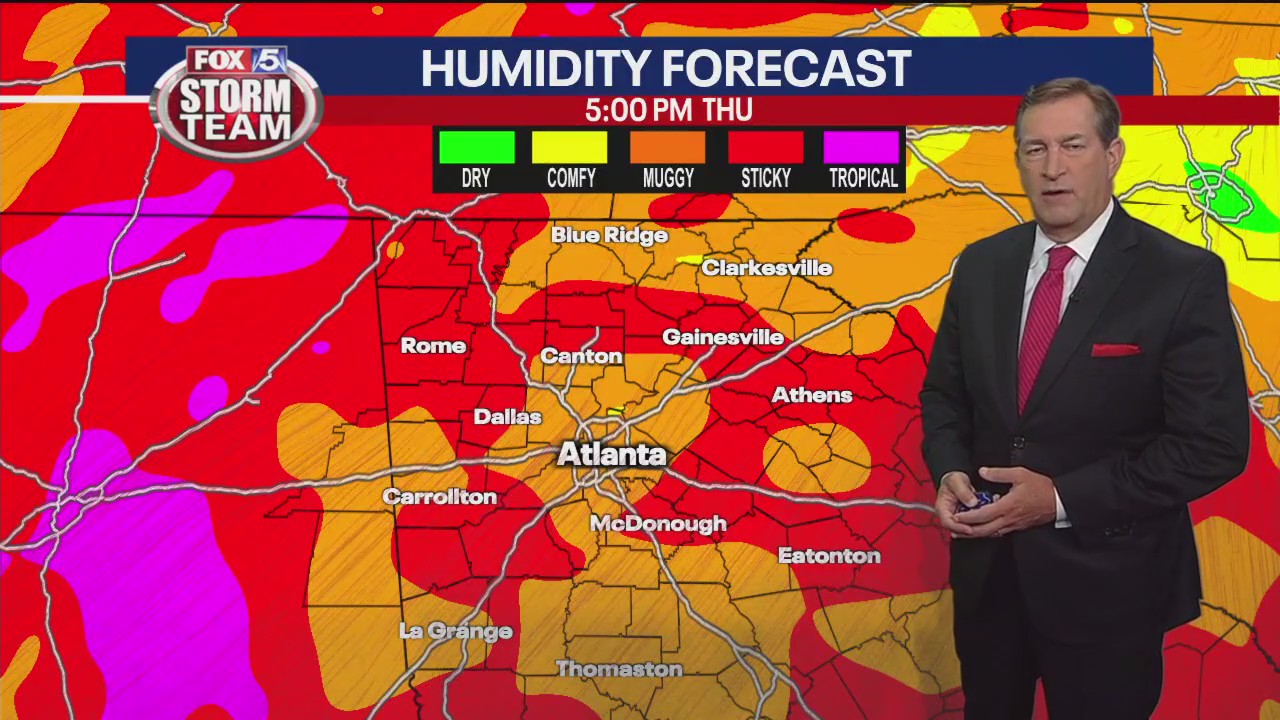 Thursday afternoon forecast