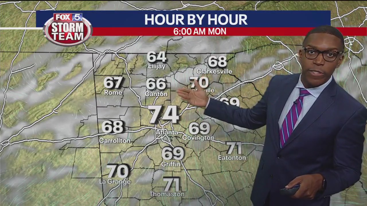 Sunday night forecast update