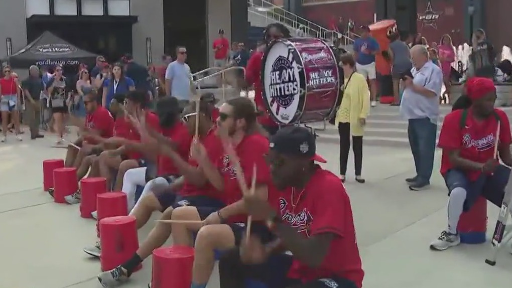 Evening ballpark forecast from Truist Park