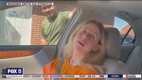 Woman under anesthesia surprised by boyfriend