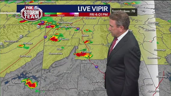 Another threat of severe storms on Friday