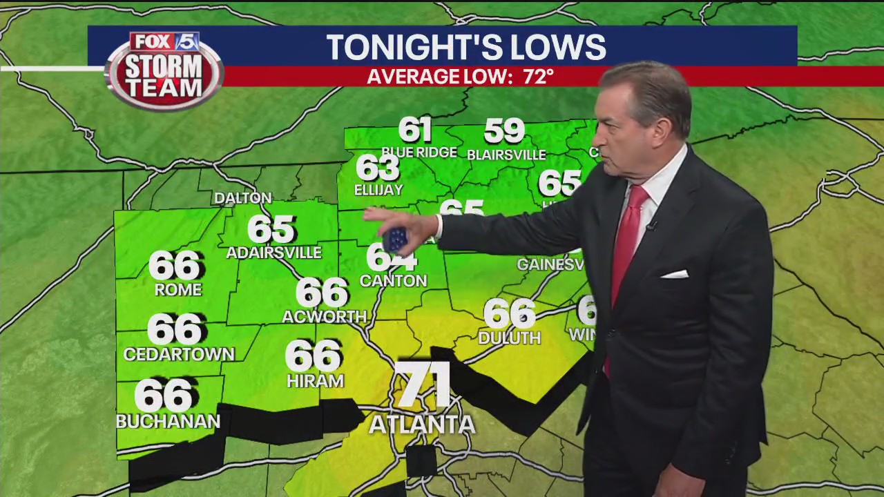 Monday evening forecast update