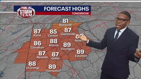 Saturday evening forecast update