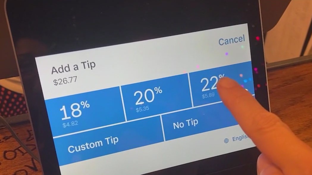 Americans feeling tired of tipping