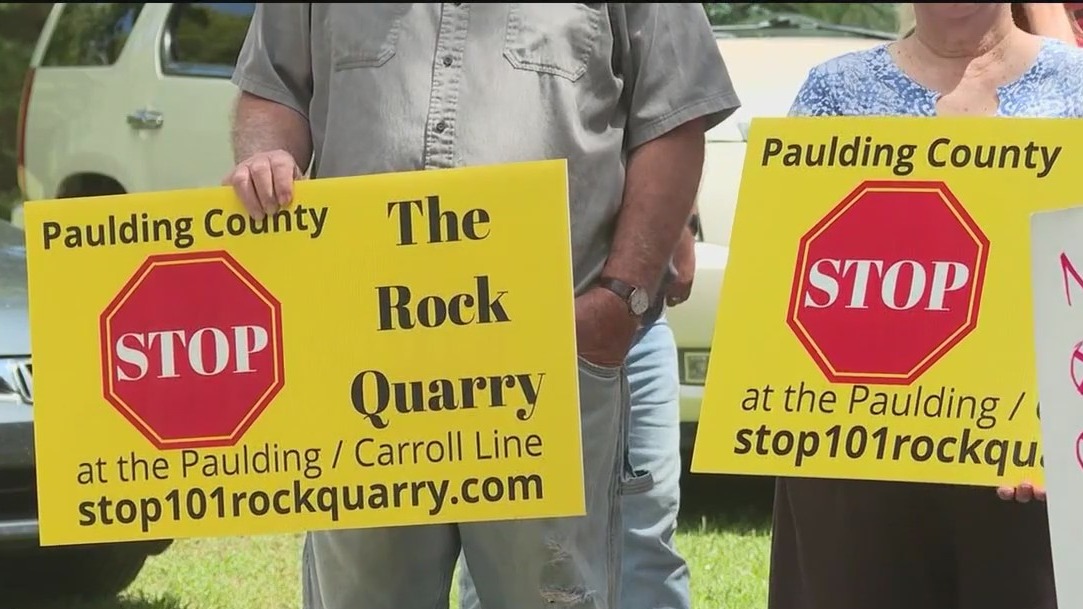 Proposed Paulding County rock quarry meets backlash | FOX 5 Atlanta