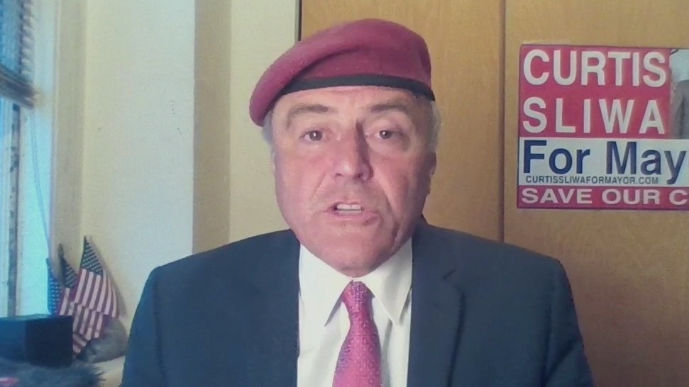 Curtis Sliwa talks victory