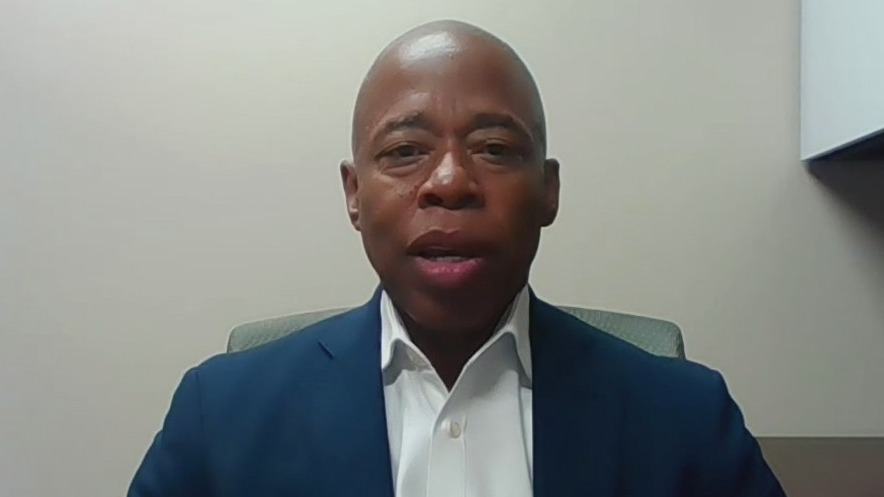 Eric Adams on election wait