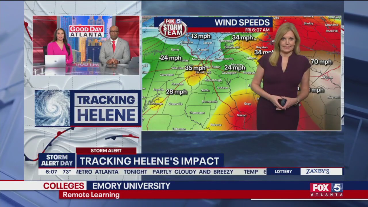 Helene 6 a.m. Friday update | FOX 5 Atlanta