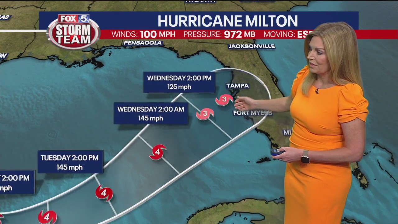 Monday morning weather forecast