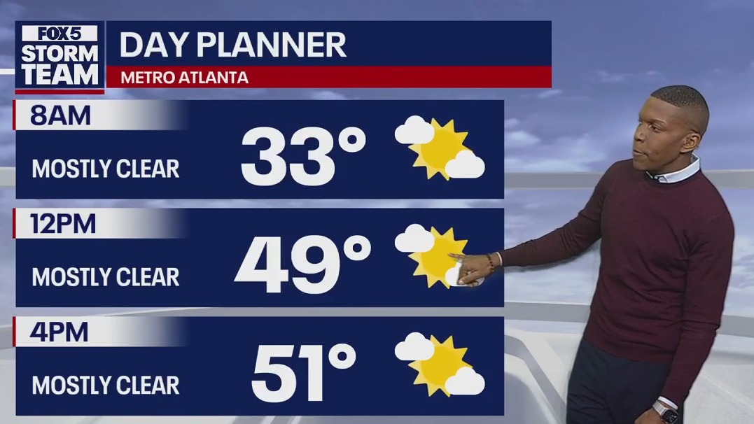 Weekend forecast update | FOX 5 Atlanta