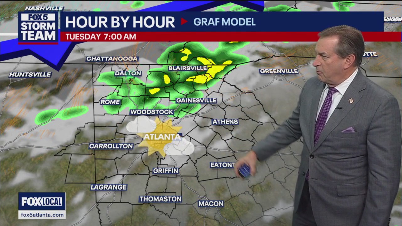 Monday night forecast