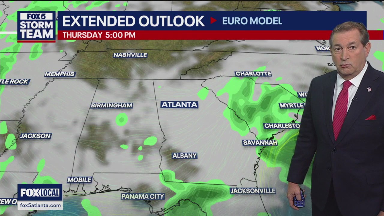 Monday evening forecast