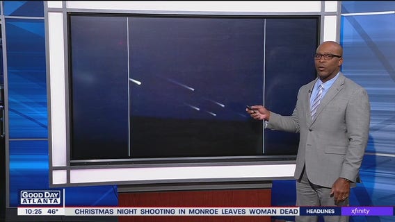 Falling space debris spotted in Tennessee