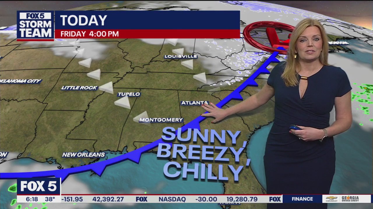 Friday morning weather forecast