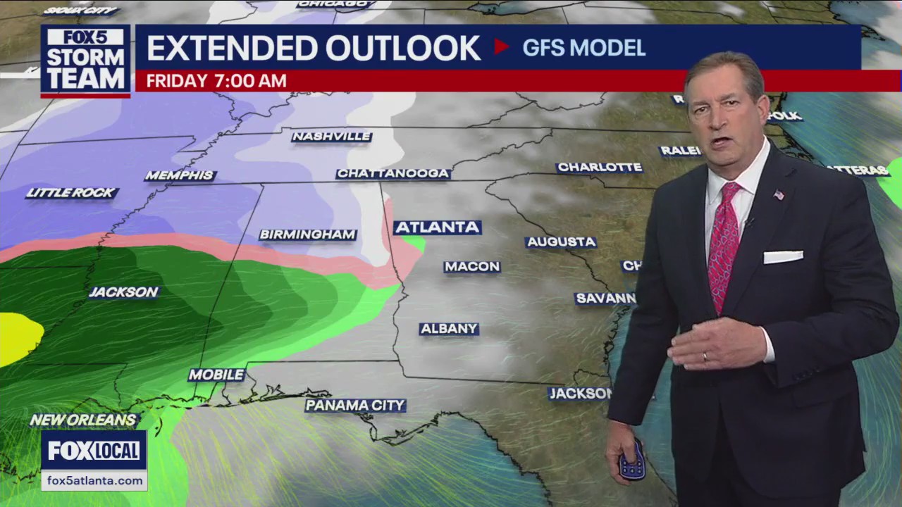 Winter weather impact on Atlanta