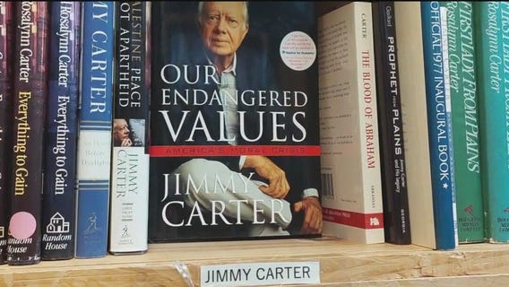 Exploring Jimmy Carter's many books