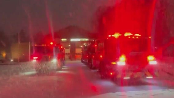 Tackling fires, saving stranded motorists all during winter storm