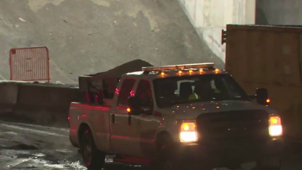 Snow plows, salt trucks hit Georgia roads