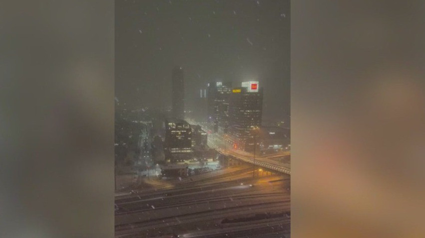 Road conditions deteriorating as winter storm moves through: GDOT