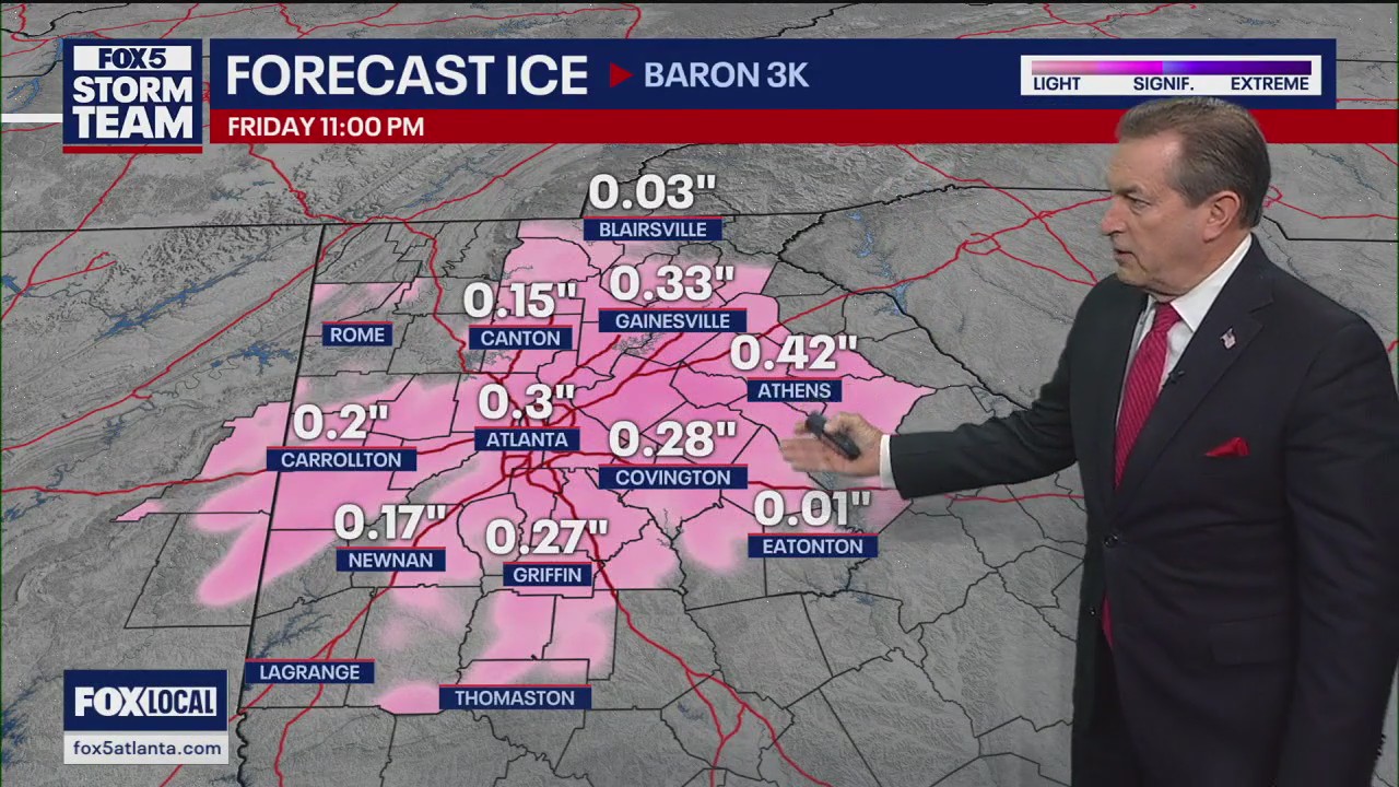 Picture-perfect snow turns into dangerous ice