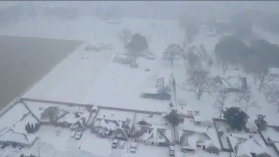 New Orleans sees snow