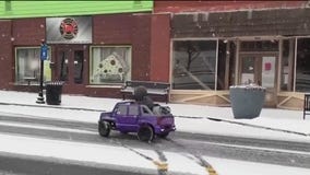 Snow day fun in Georgia