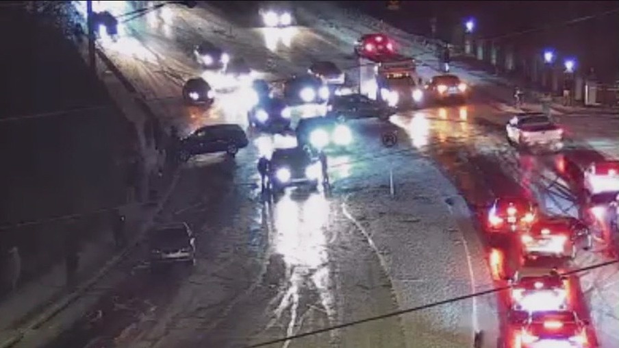 Road conditions terrible in metro Atlanta