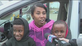 Kids in LaGrange excited for the snow