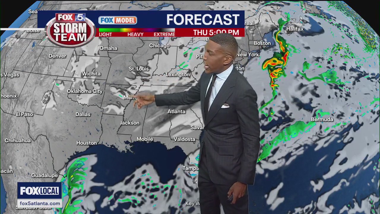 Will it rain next week in Atlanta?