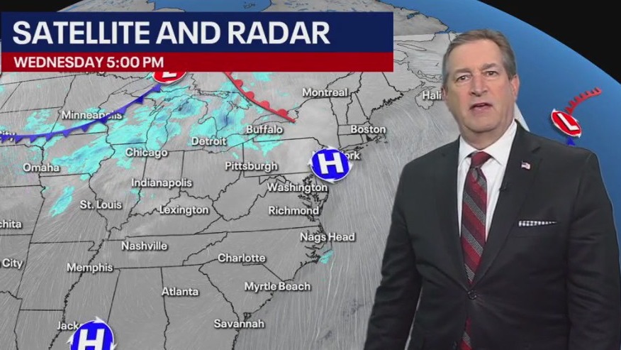 Wednesday evening forecast