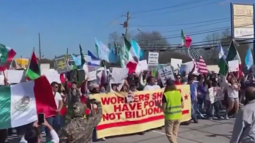 Arrests made at pro-immigration rally | FOX 5 Atlanta
