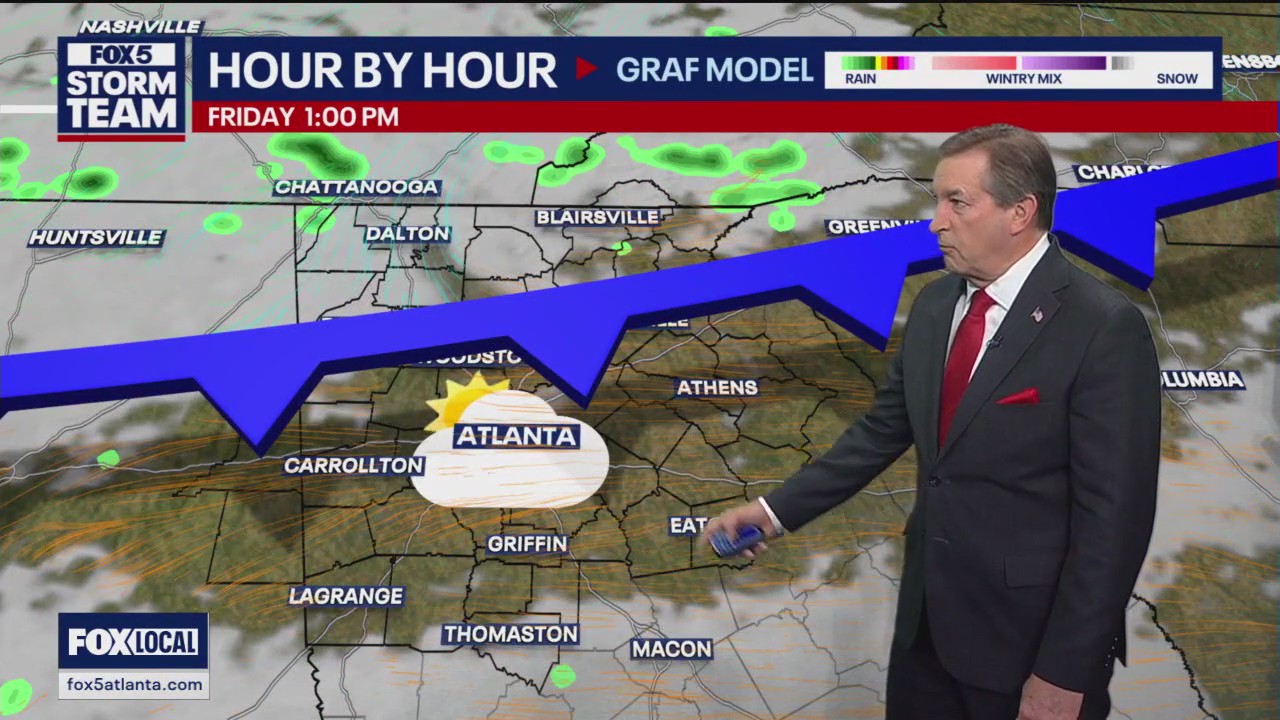 Thursday evening forecast