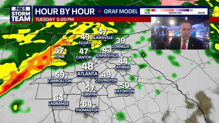 Monday Night Weather Update