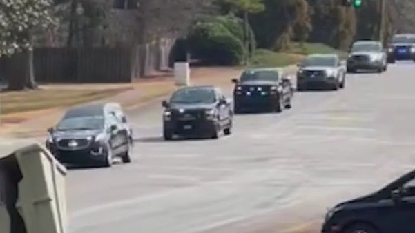 Caravan for fallen Roswell police officer | FOX 5 Atlanta