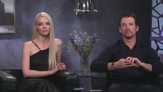Stars talk new sci-fi thriller 'The Gorge'